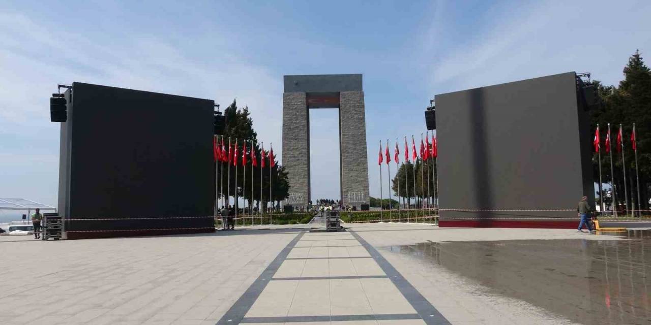 Şehitler Abidesi 18 Mart Törenlerine Hazır