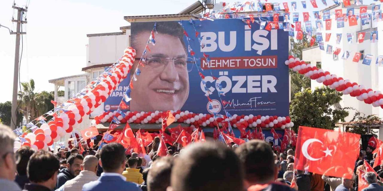 Cumhur İttifakı Bodrum Belediye Başkan Adayı Tosun: "Turgutreis, 15 Senedir Ötekileştiriliyor, Hizmet Alamıyor"