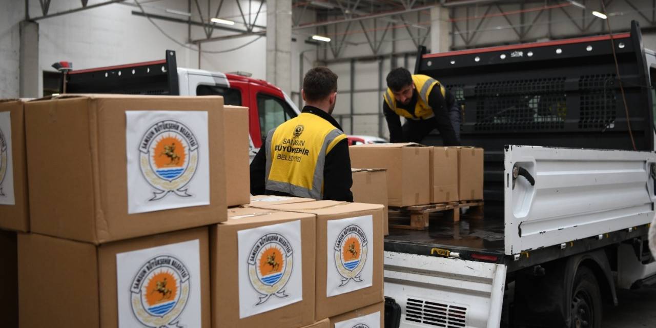 Samsun Büyükşehir, 20 Bin İhtiyaç Sahibi Aileye Ulaşacak