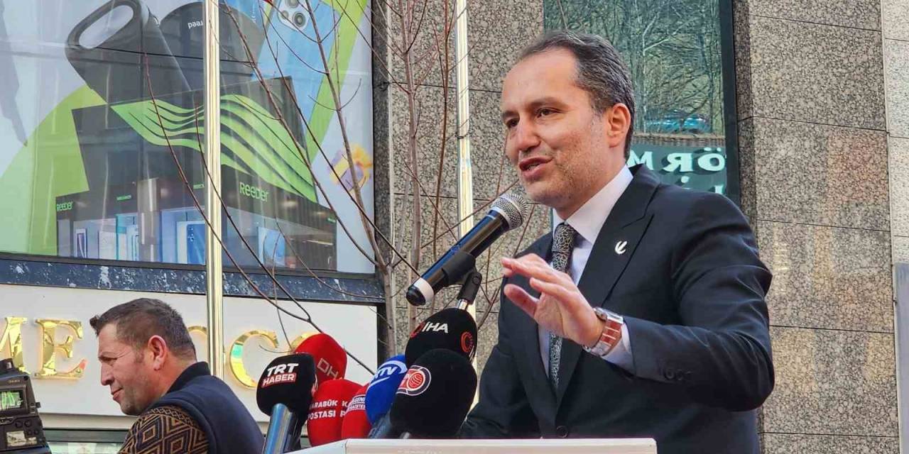 Yeniden Refah Partisi Genel Başkanı Erbakan: “Chp’li Belediyeler Yüksek Dolar Faiziyle Borçlanıyor”