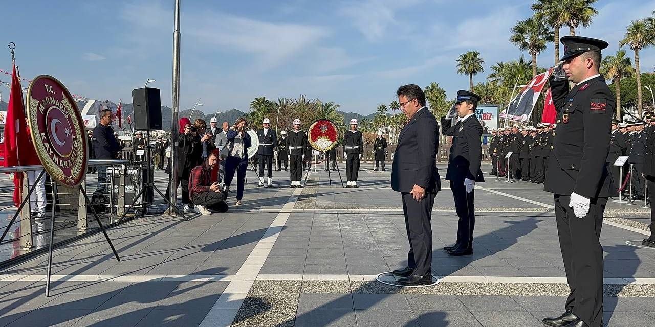 Marmaris’te Çanakkale Şehitleri Unutulmadı