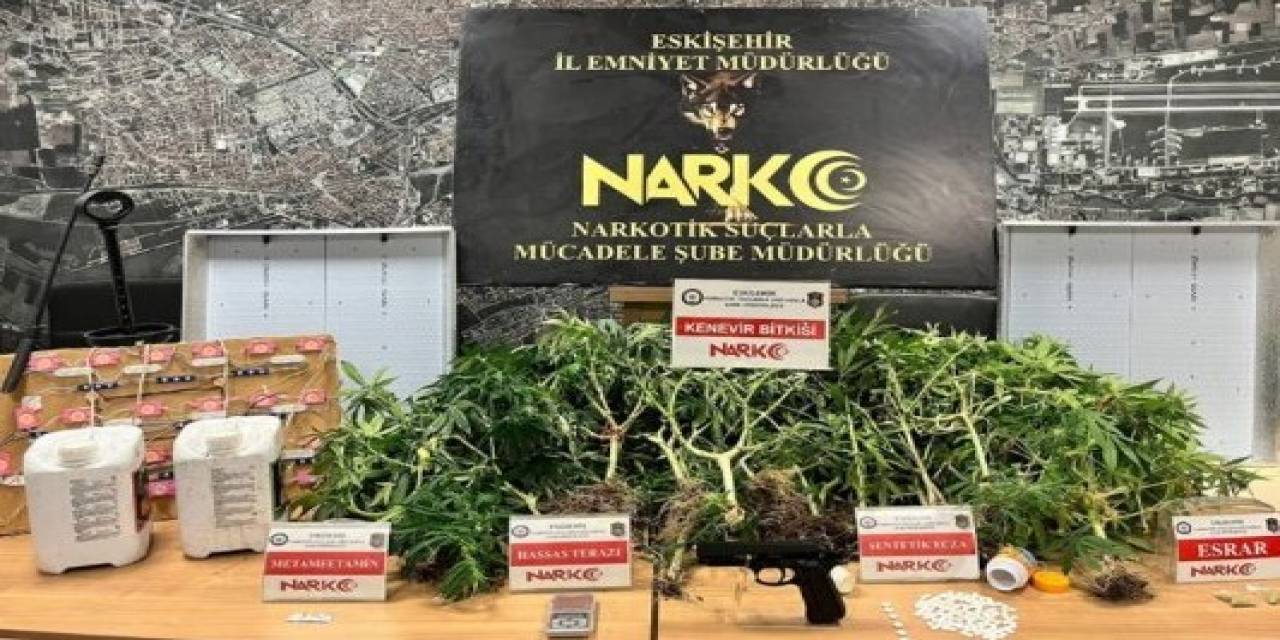 Eskişehir’de Uyuşturucuya Yönelik Çalışma Yapan Polis Ekipleri 47 Şahsı Yakaladı