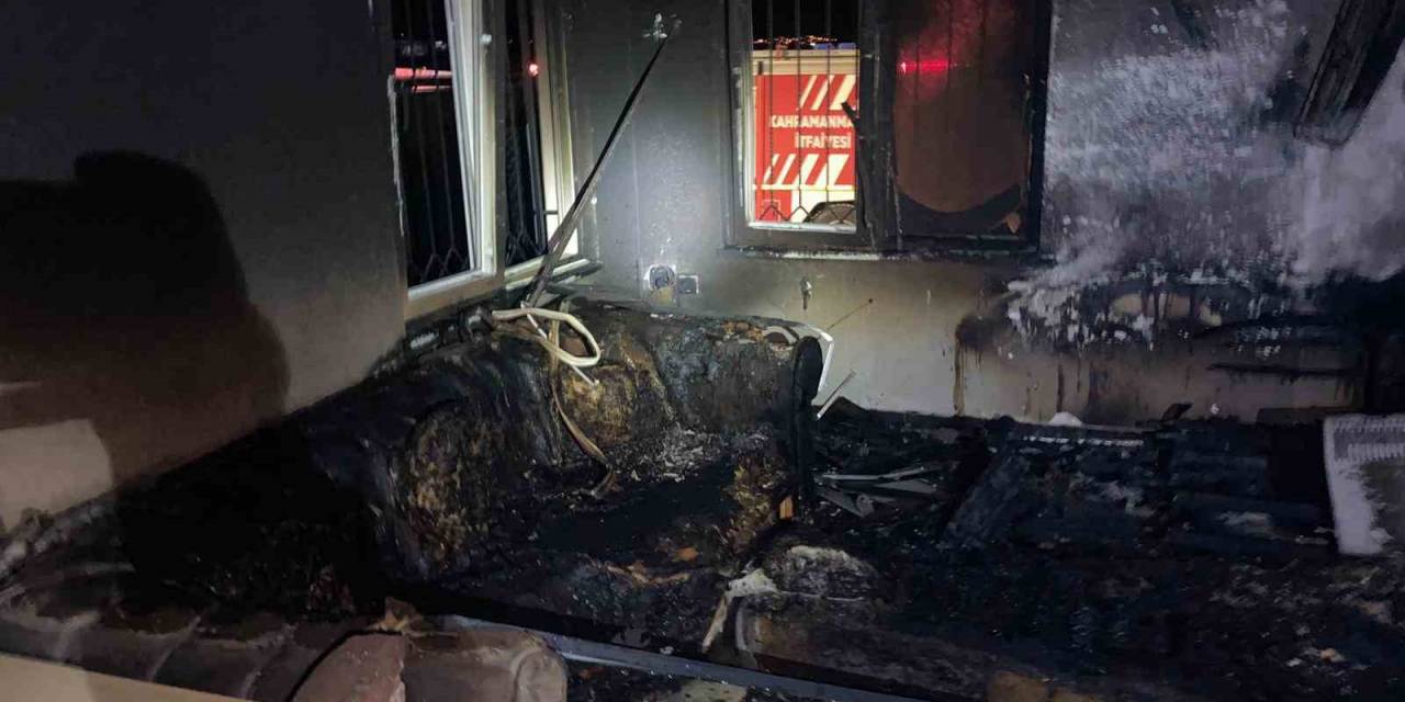 Kahramanmaraş’ta İkamet Yangını