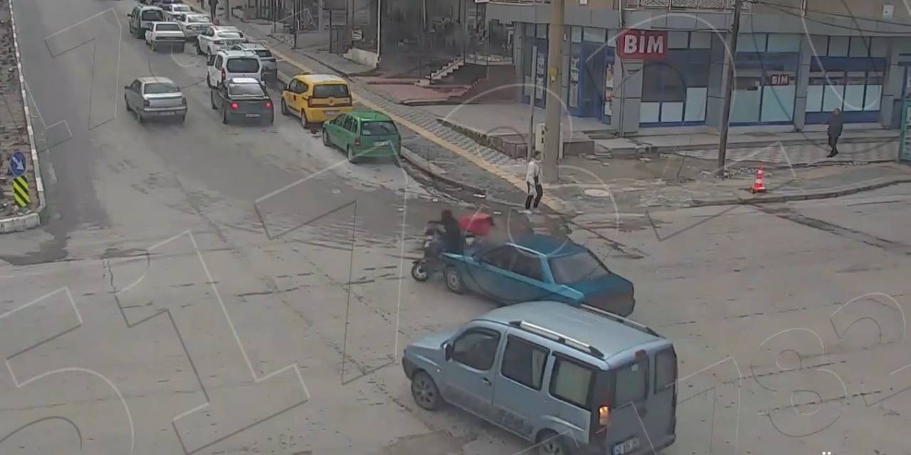 Kütahya’da Saniye Saniye Kaza Anları