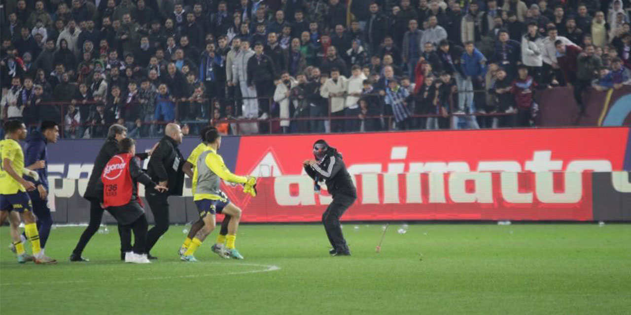 Trabzonspor-Fenerbahçe maçında çıkan olayların cezaları açıklandı