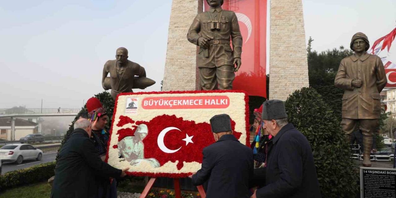 Büyükçekmece’de Çanakkale Zaferi’nin 109’uncu Yılı Etkinliklerle Kutlandı