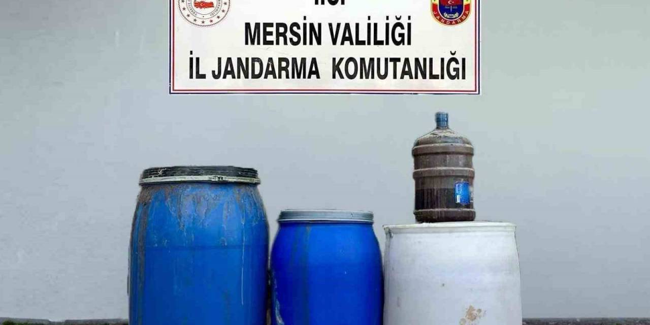 Mersin’de 210 Litre Sahte İçki Ele Geçirildi