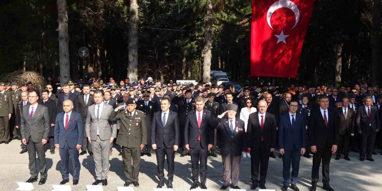 Burdur’da, 18 Mart Şehitleri Anma Ve Çanakkale Deniz Zaferi’nin 109. Yıl Dönümü