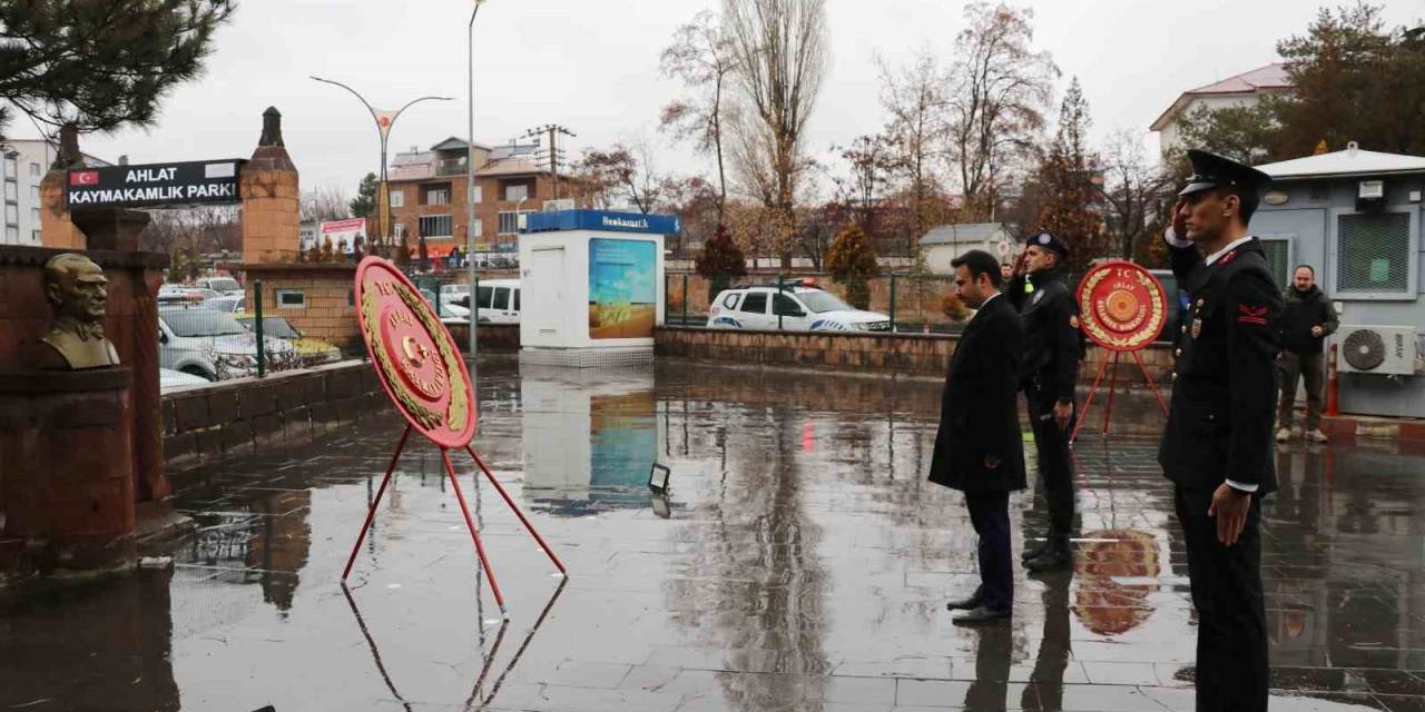 Ahlat’ta 18 Mart Şehitleri Anma Günü Ve Çanakkale Zaferi’nin 109. Yıl Dönümü