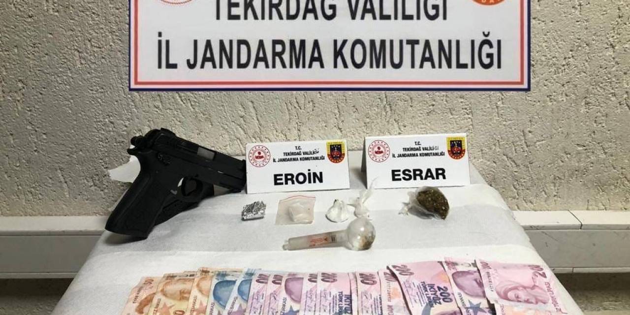 Tekirdağ’da Jandarma Uyuşturucuya Geçit Vermiyor: 13 Gözaltı
