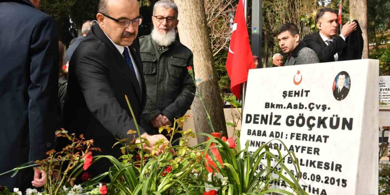 Şehitler Minnet Ve Şükranla Anıldı