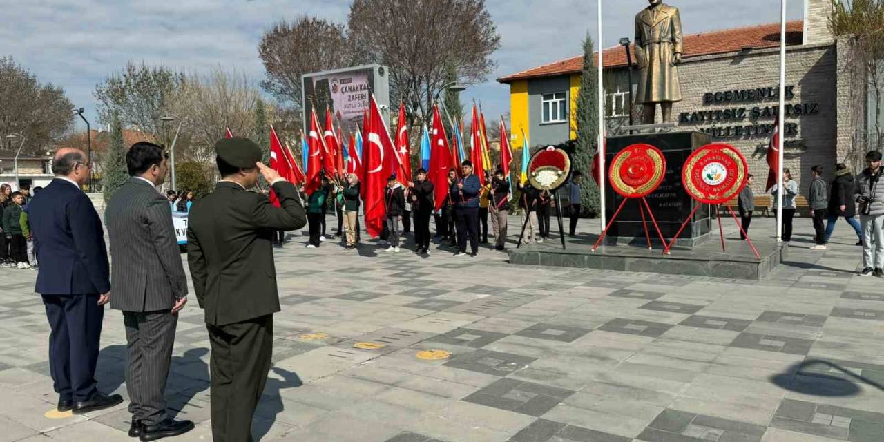 Karapınar’da Çanakkale Zaferi Ve Şehitler Anıldı