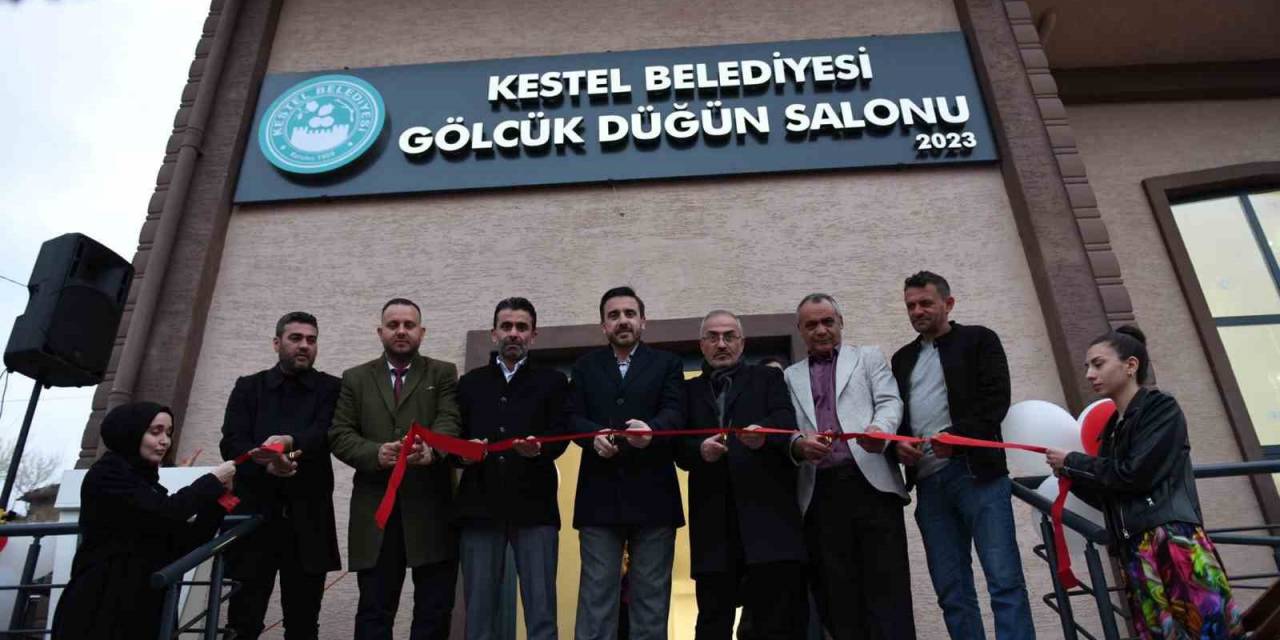 Kestel Belediyesi’nden Gölcük Ve Ümitalan’a Düğün Salonu