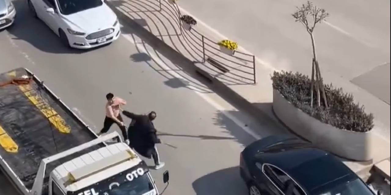 Yalova’da Sopalarla Trafik Kavgası