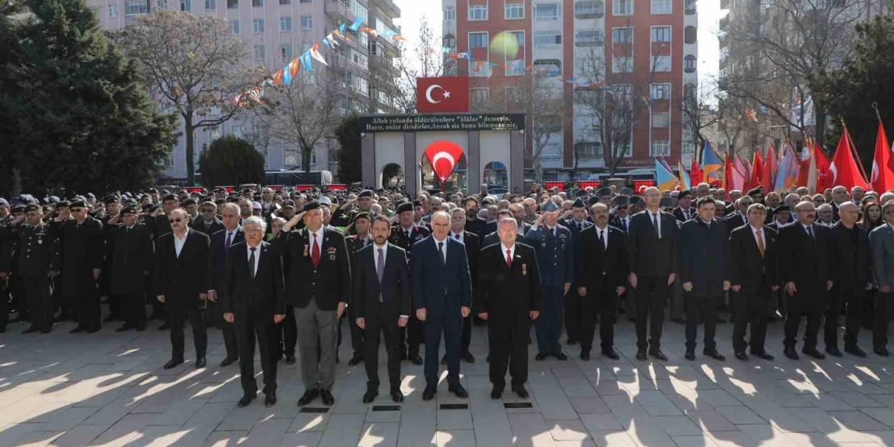 Konya’da Çanakkale Zaferi’nin 109. Yıl Dönümünde Şehitler Anıldı