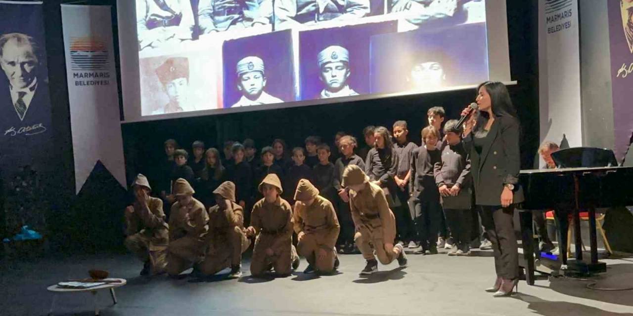 Marmaris’te 18 Mart Çanakkale Zaferi Ve Şehitleri Anma Günü Etkinlikleri