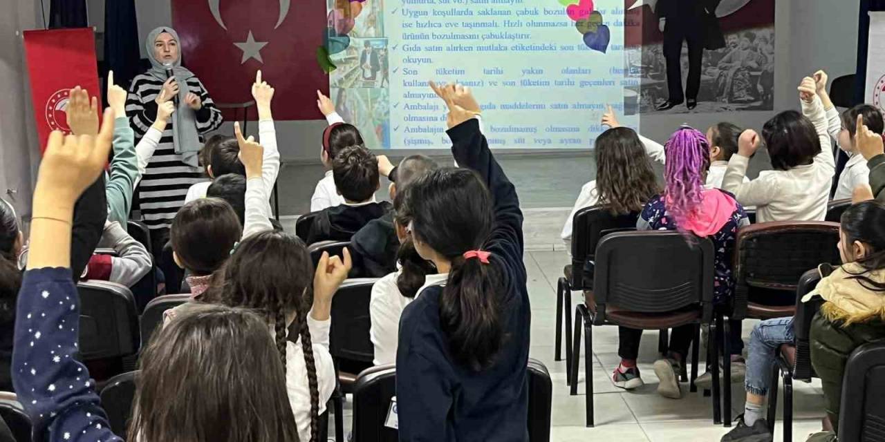 Eskişehir’de Okullarda Gıda Güvenilirliği Ve İsrafı Bilinçlendirme Eğitimleri Verildi