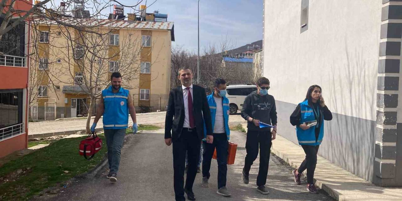 Tunceli’de Yaşlı Vatandaşlar Ziyaret Edildi