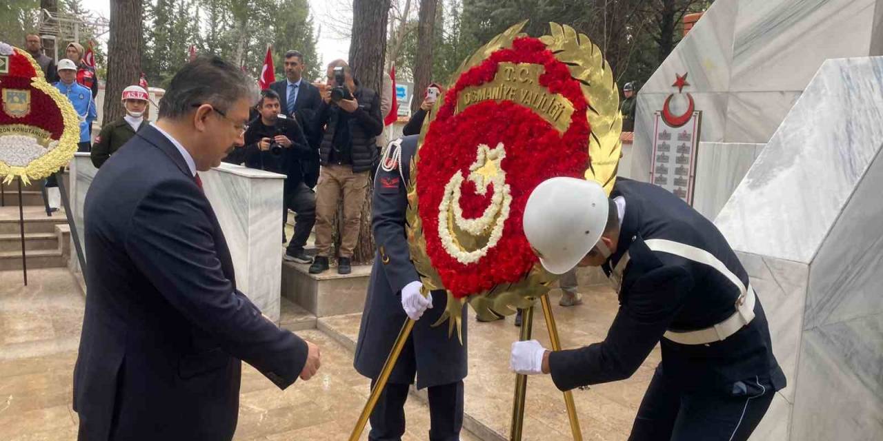 Osmaniye’de Çanakkale Şehitleri Dualarla Anıldı