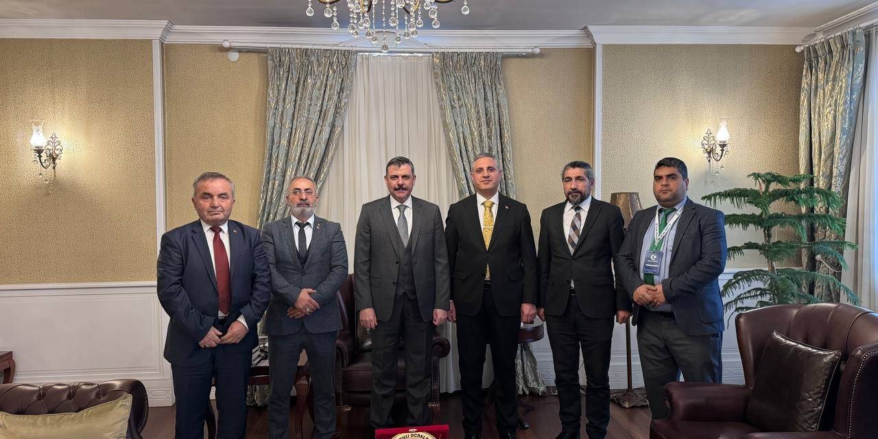 Osmanlı Ocakları Genel Başkanı Canpolat’tan Erzurum Valisi Çiftçi’ye Ziyaret