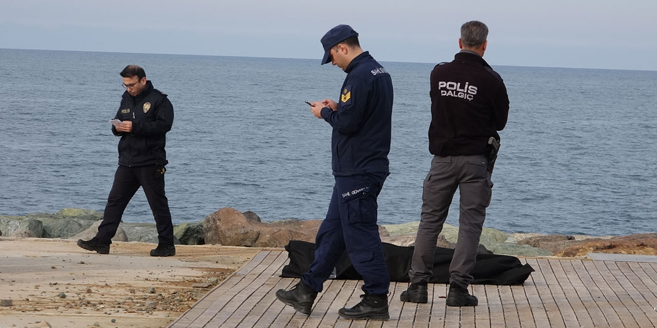 Trabzon sahilinde denizde bir genç kızın cesedi bulundu