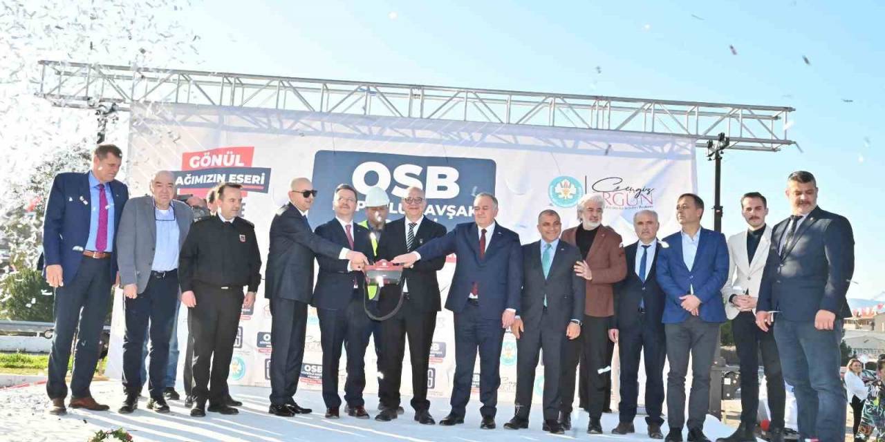 Manisa Osb Köprülü Kavşağının Temeli Atıldı