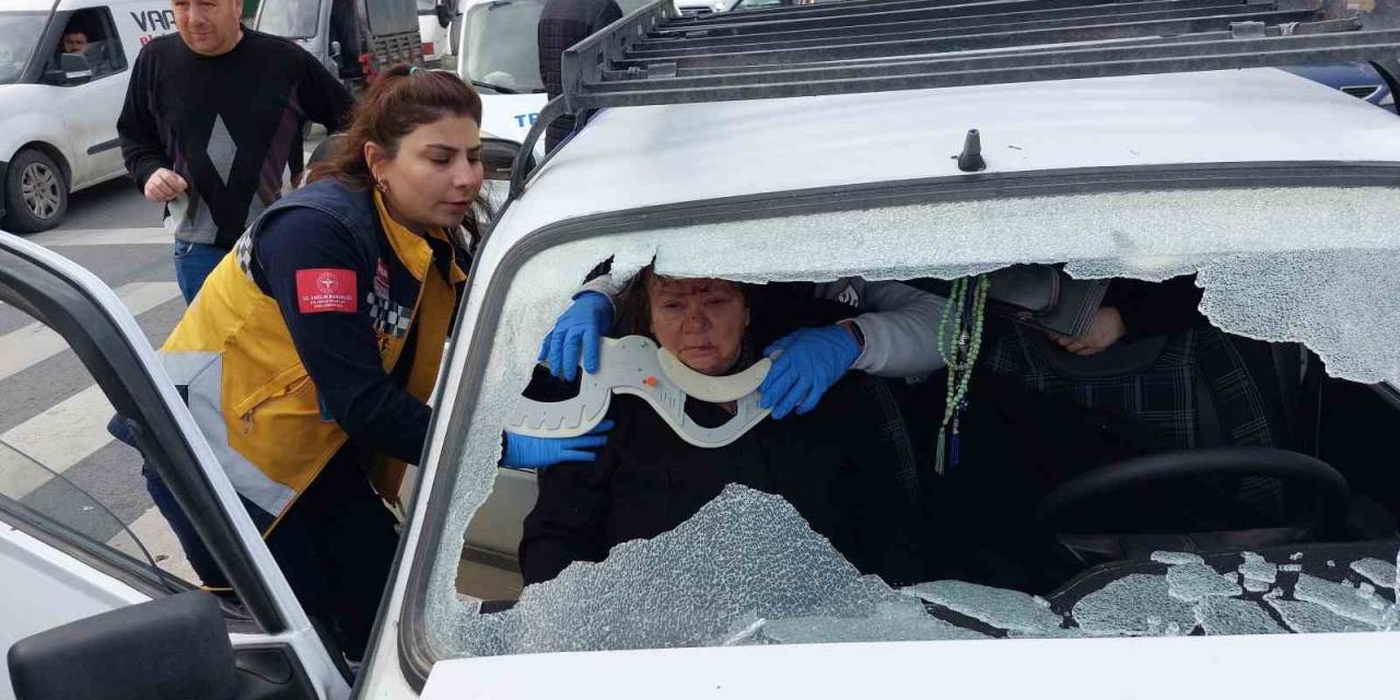 Ameliyata Götürülen Hasta Kazada Yaralandı