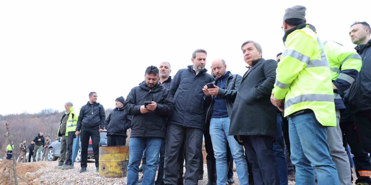 Bakan Bayraktar İliç’teki Maden Sahasında İncelemelerde Bulundu