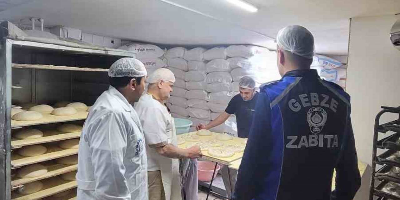Gebze’de Fırınlar Denetleniyor
