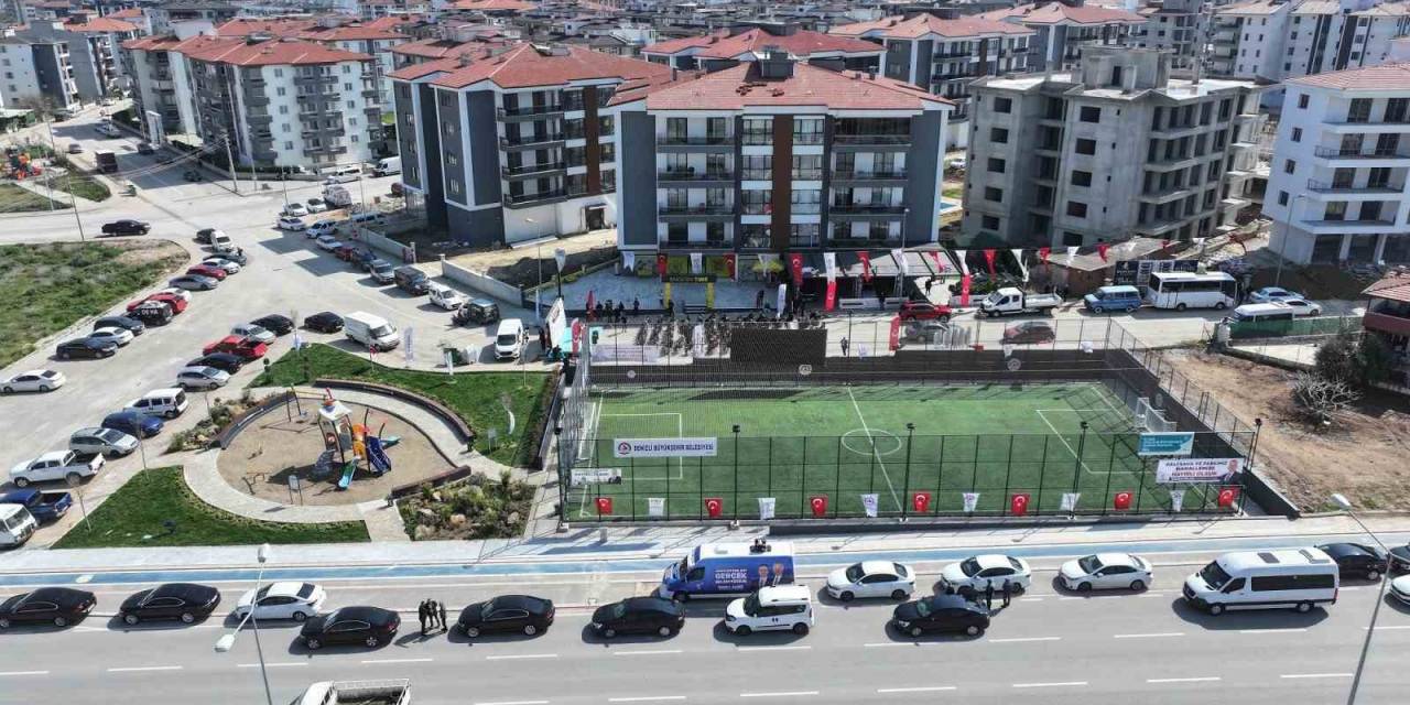 Denizli Büyükşehir Yenişafak’ta 3 Parkı Hizmete Açtı