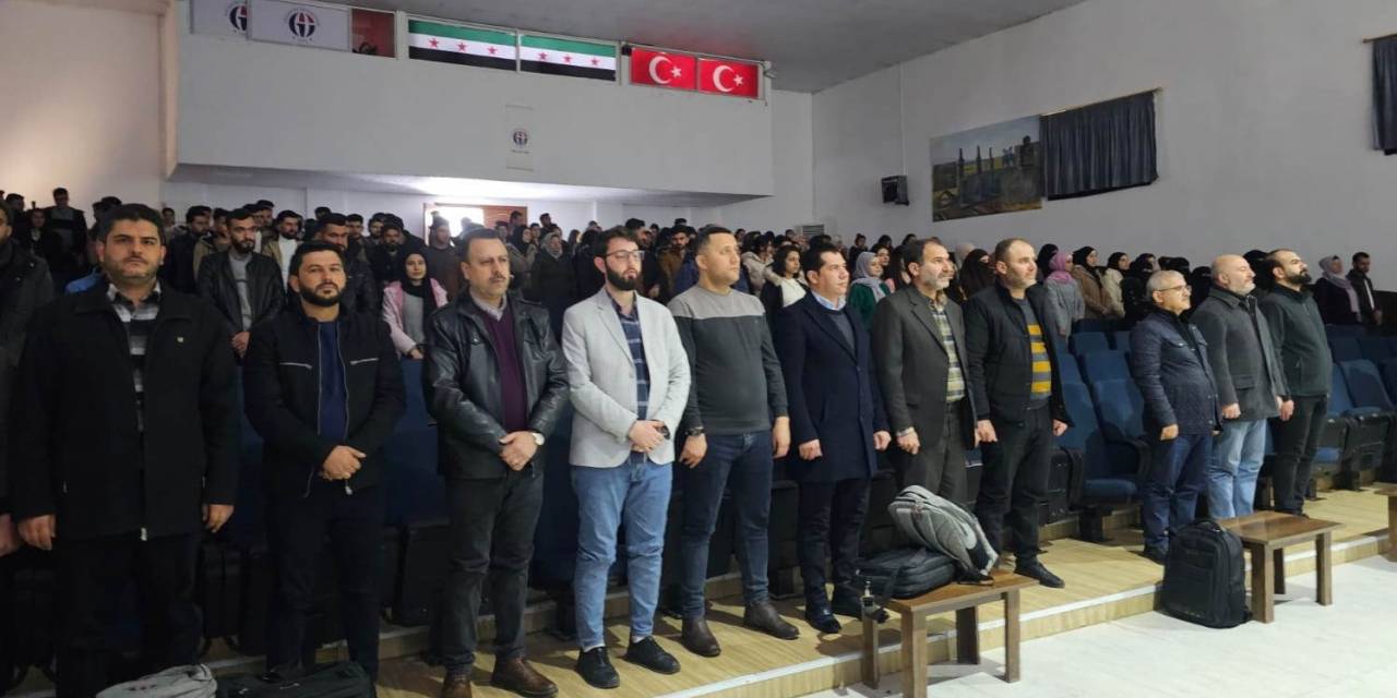 Gaün Afrin Eğitim Fakültesi’nde 18 Mart Çanakkale Zaferi Ve Şehitlerini Anma Programı