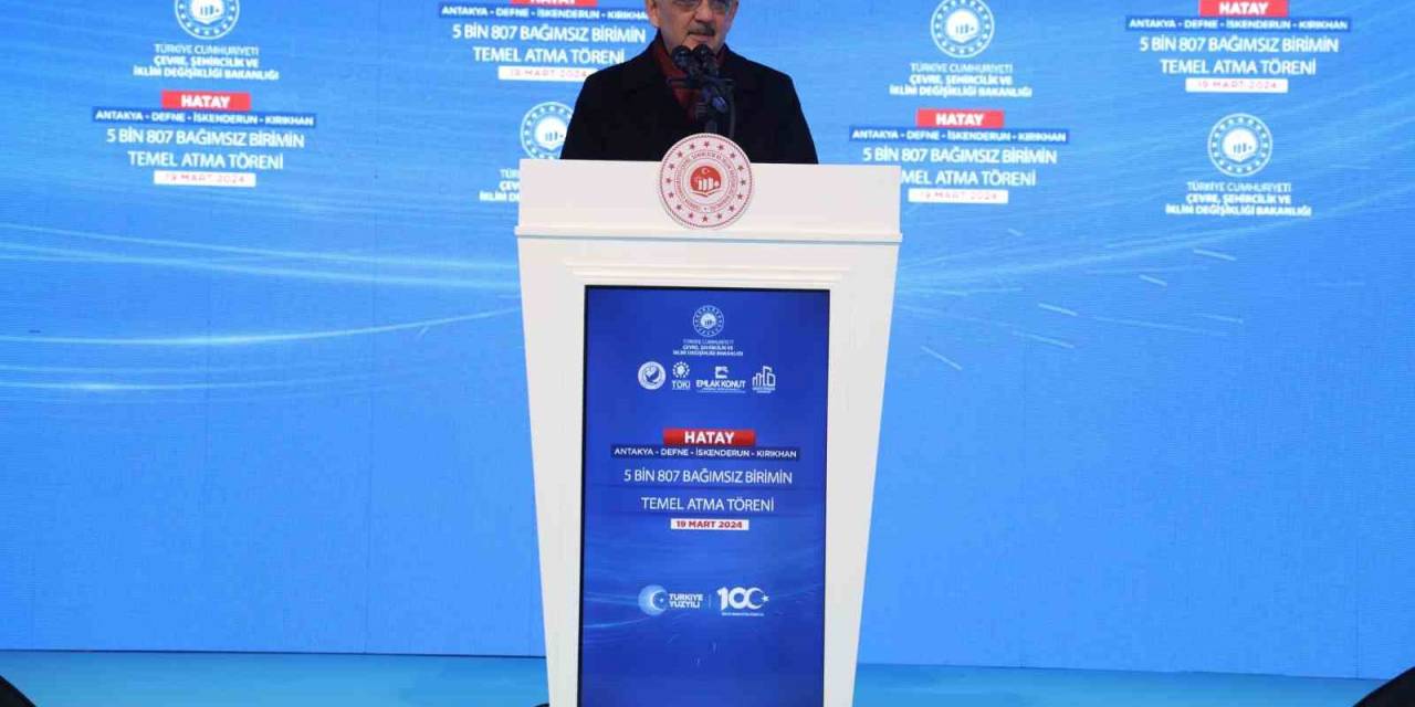 Bakan Özhaseki: “Bugün Çekilecek Kuradan 76 Bin Konutumuzu Türkiye Genelinde Dağıtmış Olacağız”