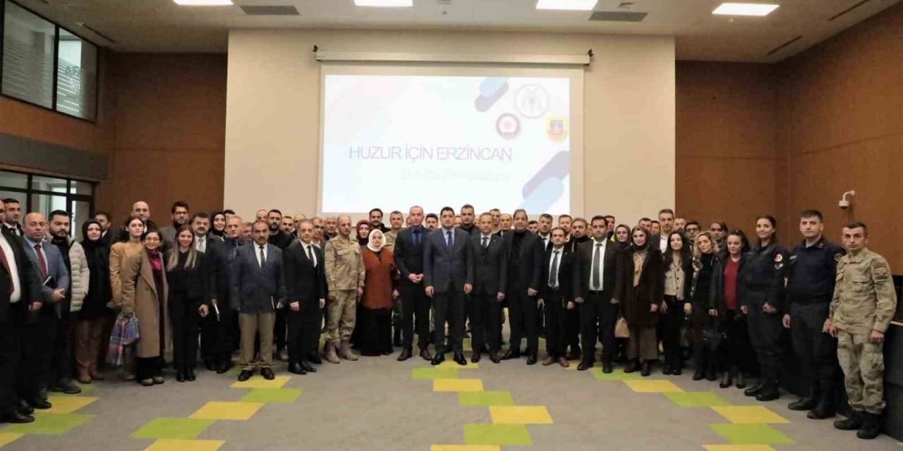‘Huzur İçin Erzincan’ Projesinin Üçüncü Toplantısı Yapıldı
