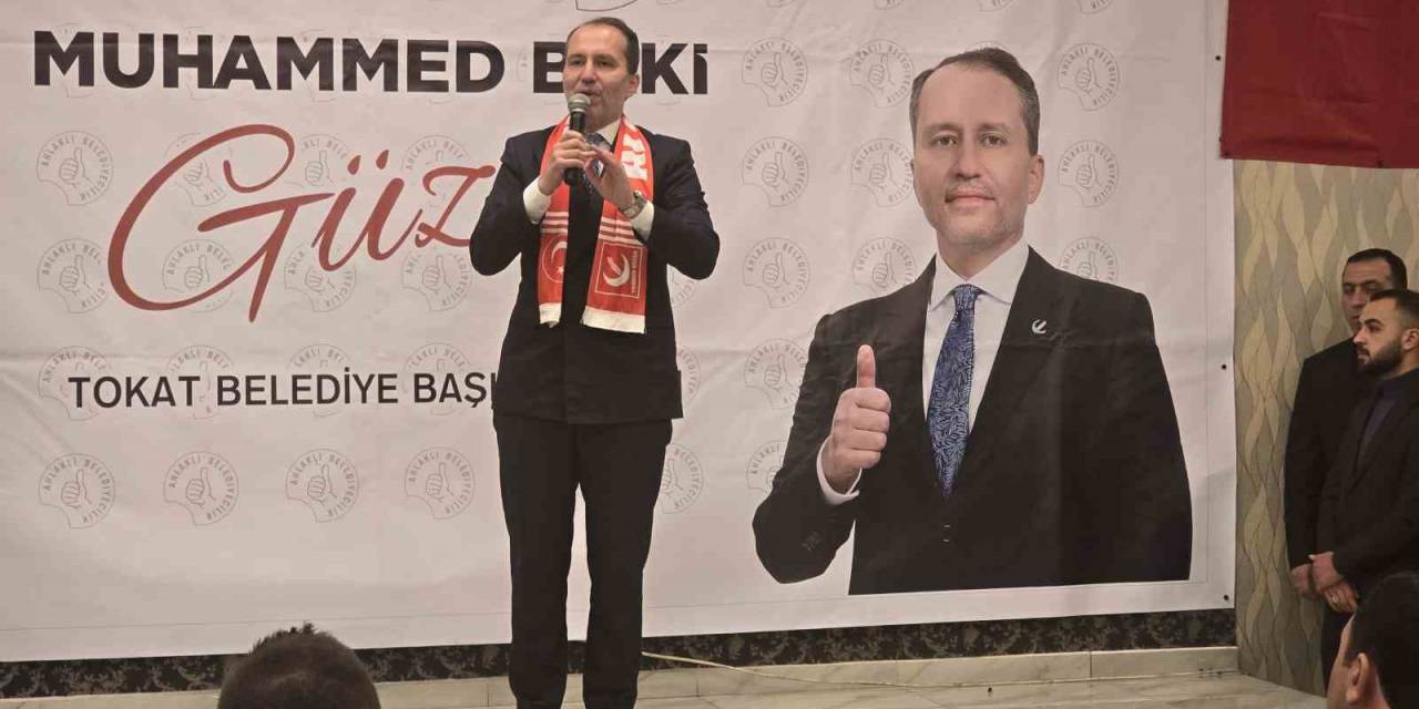 Fatih Erbakan, Tokatlılarla İftarda Bir Araya Geldi