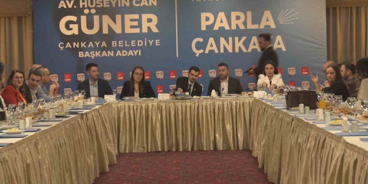 Chp Çankaya Belediye Başkan Adayı Güner’den ‘İkinci Yüzyılın Çankaya’ Projeleri