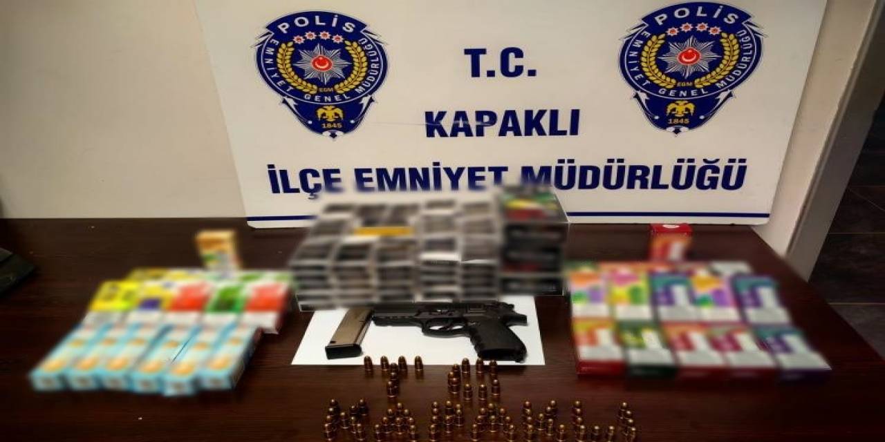 Kapaklı’da Kaçak Sigara Operasyonu: 2 İş Yeri Sahibi Gözaltında