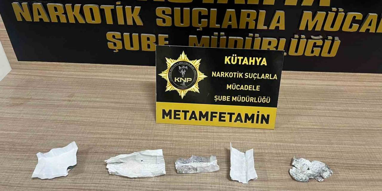 Kütahya’da Uyuşturucu Ticareti Şüphelisi 1 Kişi Tutuklandı