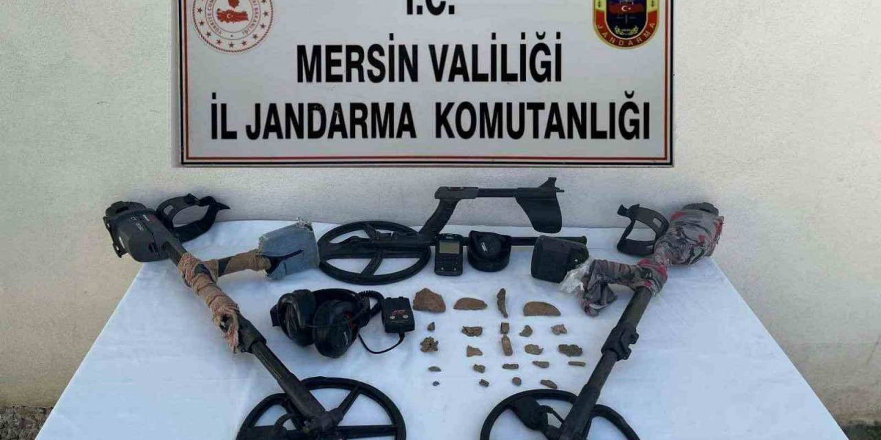 Mersin’de Tarihi Eser Kaçakçılığı Operasyonu: 5 Gözaltı