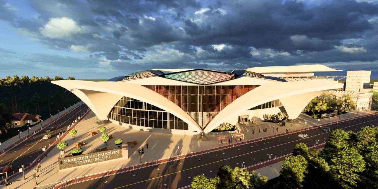 Başkan Adayı Başer’in Yeni Projesi Merkezefendi Tiyatro Binası Oldu