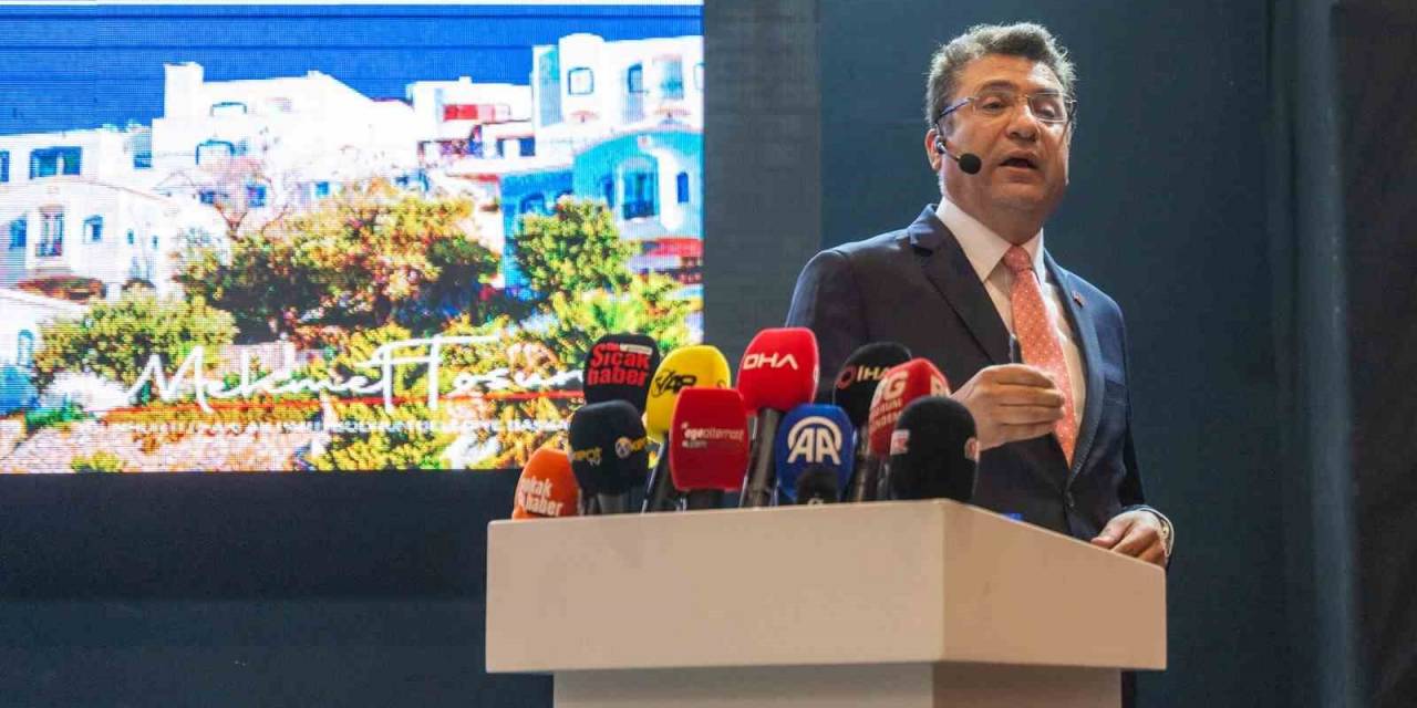 Cumhur İttifakı Bodrum Belediye Başkan Adayı Tosun, Projelerini Anlattı