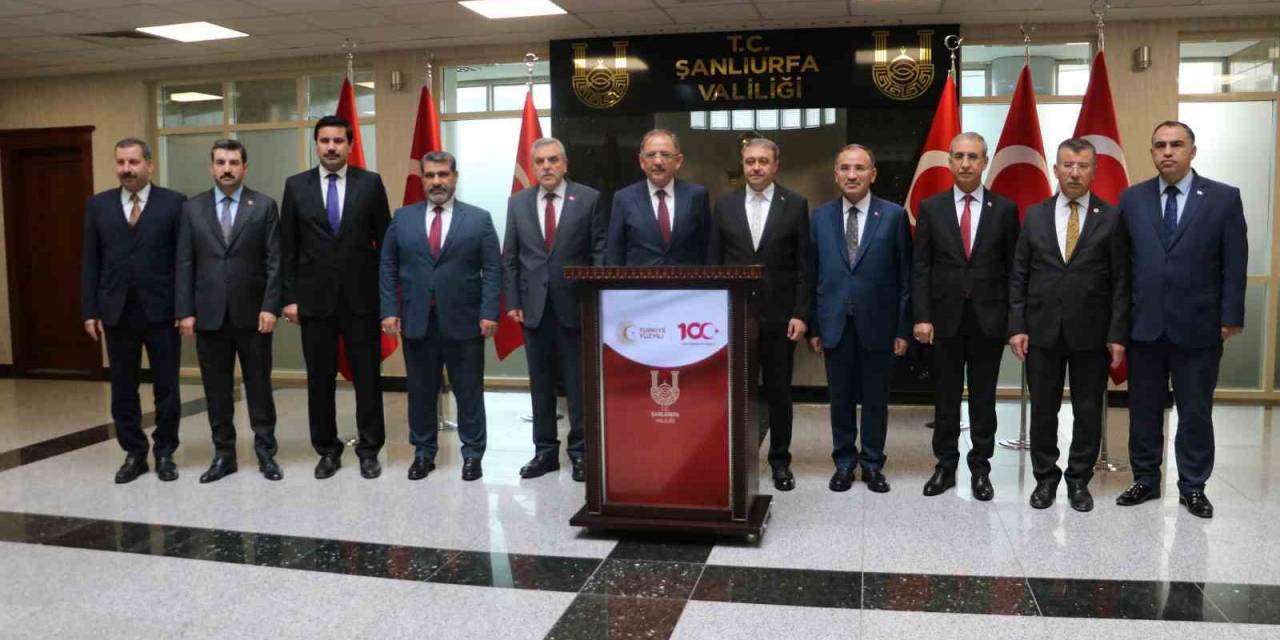 Bakan Özhaseki Şanlıurfa’da