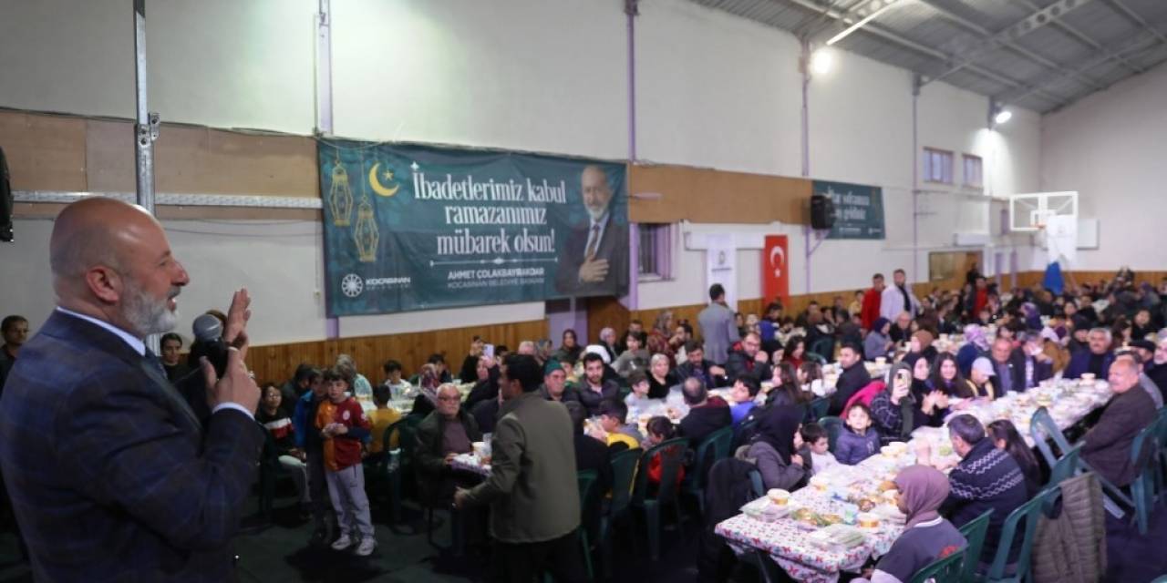 Başkan Çolakbayrakdar: “Sofralarımız, Paylaştıkça Bereketleniyor”