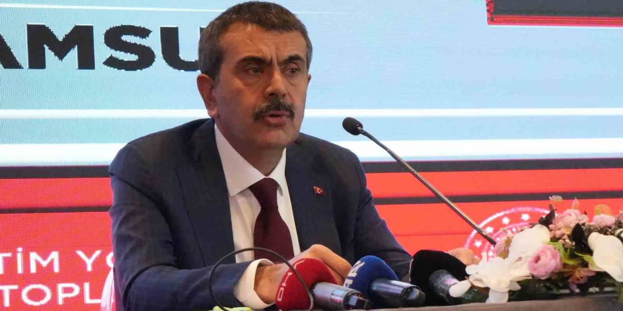 Milli Eğitim Bakanı Tekin: “Fiziki Altyapıda Dünya Ortalamalarını Yakaladık”