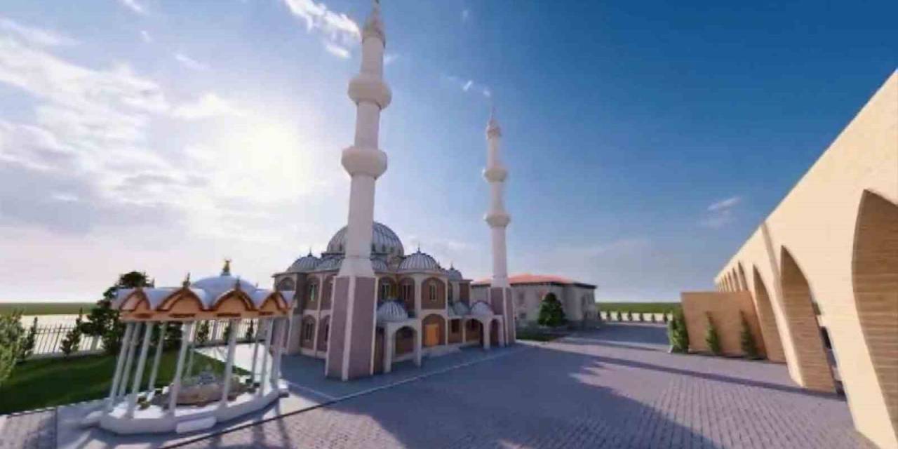 Ak Parti Şırnak Belediye Başkan Adayı Yarka Terörden Arındırılan Bölgede İbadethane Projesini Tanıttı