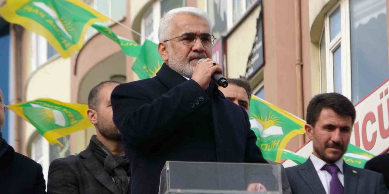 Hüda Par Genel Başkanı Yapıcıoğlu: “Belediyelerimizin Kaynaklarını Halkımızın Hizmeti İçin Ayıracağız”
