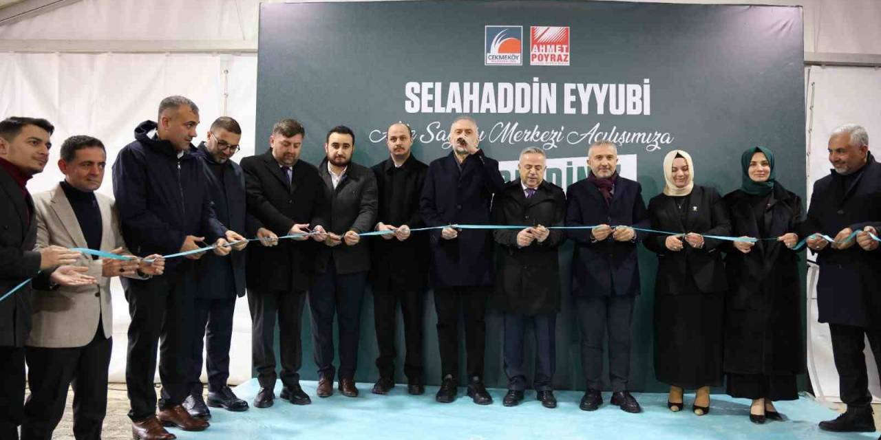 Çekmeköy Merkez Mahallesi’nde Aile Sağlığı Merkezi Hizmete Açıldı