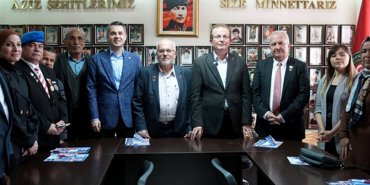 Ak Parti Adayları Başer Ve Pekdemir’den Şehit Aileleri Ve Gazilere Anlamlı Ziyaret