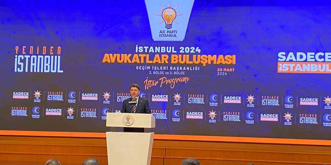 Adalet Bakanı Tunç ‘Avukatlar Buluşması’ İftar Programına Katıldı