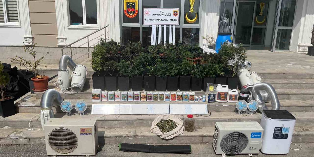 İklimlendirme Sistemiyle Uyuşturucu Üretilen Evlere Baskın