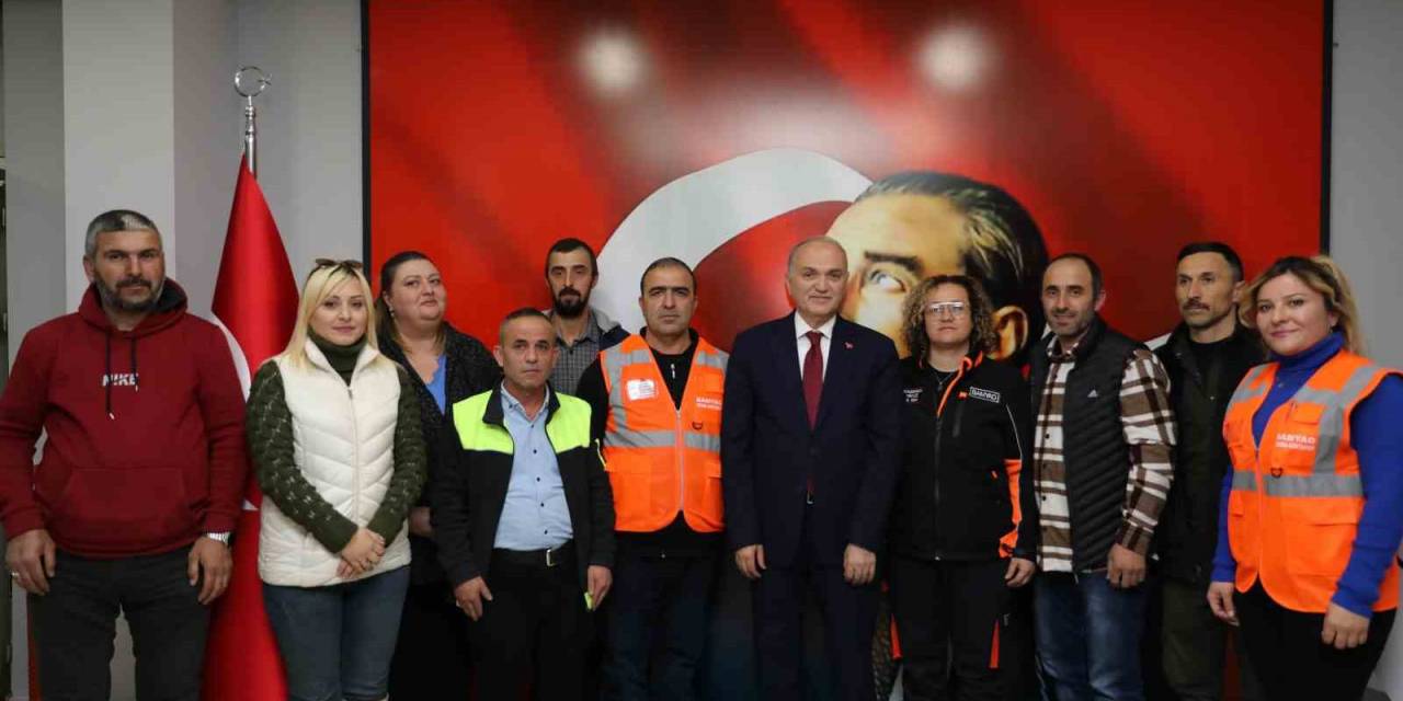 Başkan Özlü’den Destek Sözü